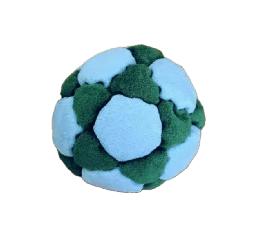 Moss hacky sack